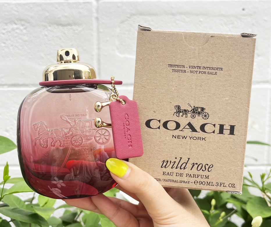 กล่องเทสเตอร์ Coach New York Wild Rose EDP 90ml. (เคาเตอร์ 5,400฿) ของแท้