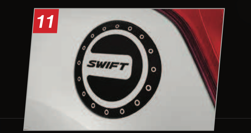 สติ๊กเกอร์ฝาถังน้ำมัน SWIFT 2018-ON