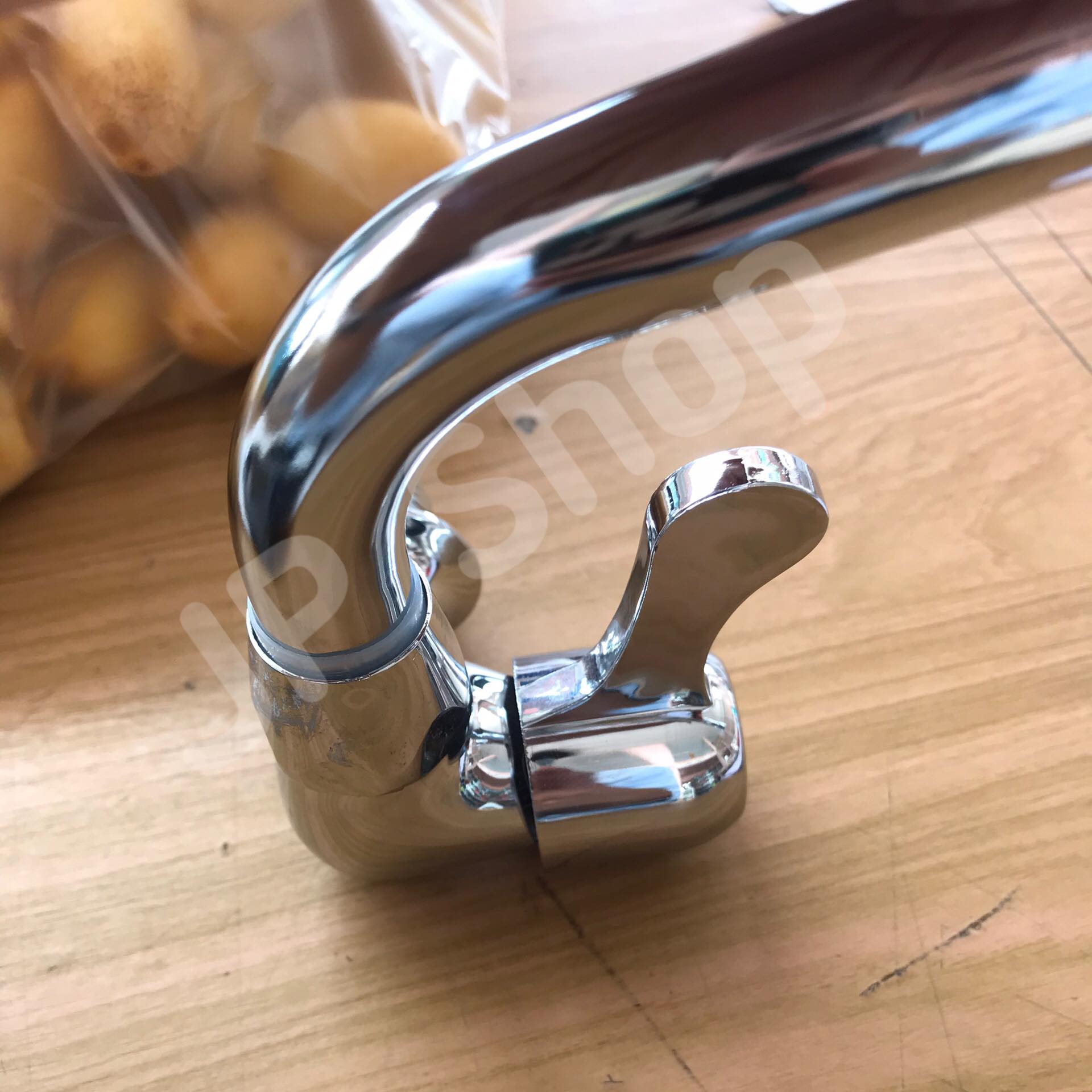 ก๊อกน้ำซิงค์สแตนเลส แบบนอน ก๊อกน้ำ ก๊อกน้ำซิงค์หมุนได้ ก๊อกน้ำซิงค์ 03 ขนาด 4 หุน #03190