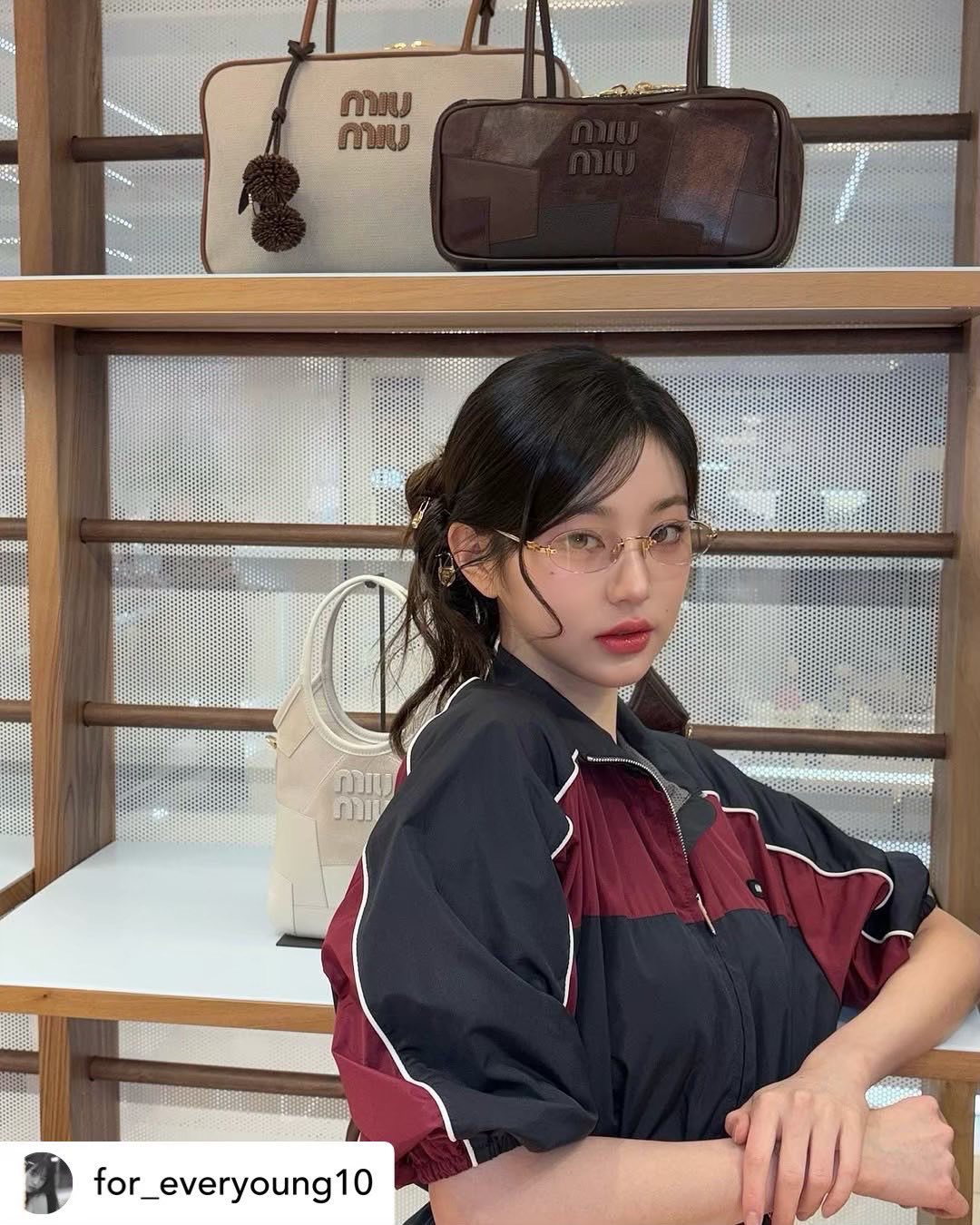 แว่นMiu Miu MU A54S 5AK08N (เลนส์บลูบล็อกกรองแสงสีฟ้า แสงUV)