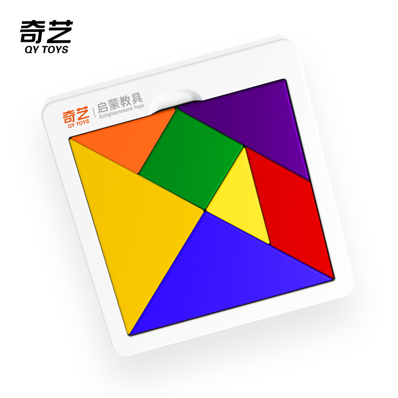 แทนแกรม QY Tangram (พลาสติกABS size 12x13cm) QY8099