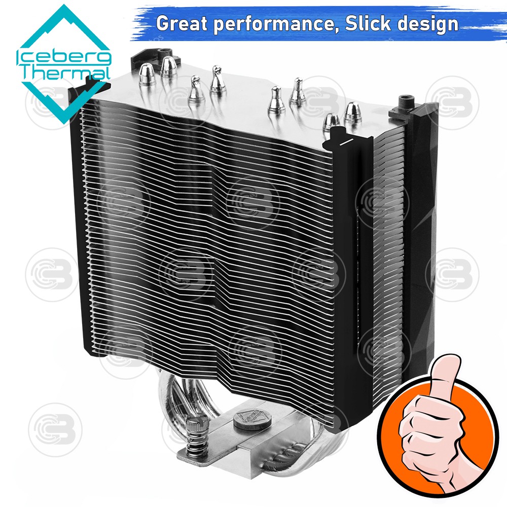 [CoolBlasterThai] Iceberg Thermal IceSLEET G4 OC Black Multi Compatible Tower CPU Cooler with A-RGB
