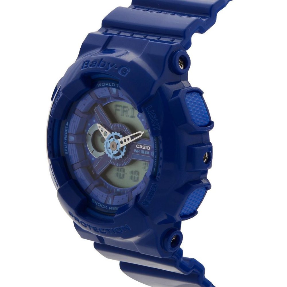 Casio Baby-G สายเรซิ่น รุ่น BA-110BC-2ADR (Blue)