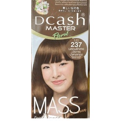 แท้พร้อมส่ง○ (โทนสีน้ำตาล) Dcash Master Mass ดีแคช มาสเตอร์ ฟลอรัล แมส คัลเลอร์ ครีม 50 มล. #สีย้อมผม