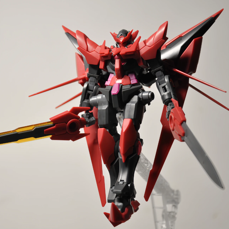 HG Exia Dark Matter Model 1/144 Mecha (with deluxe stand)