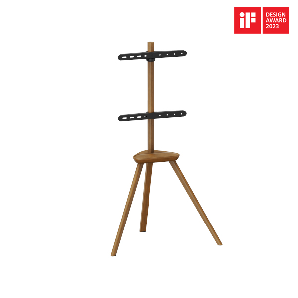 BARK ขาตั้งทีวีไม้จริง (Solid Wood) เกรดพรีเมี่ยม สำหรับทีวีขนาด 45"-65" Max VESA 400x400mm., Weight Capacity 40kg. (*ไม่รวมทีวี)