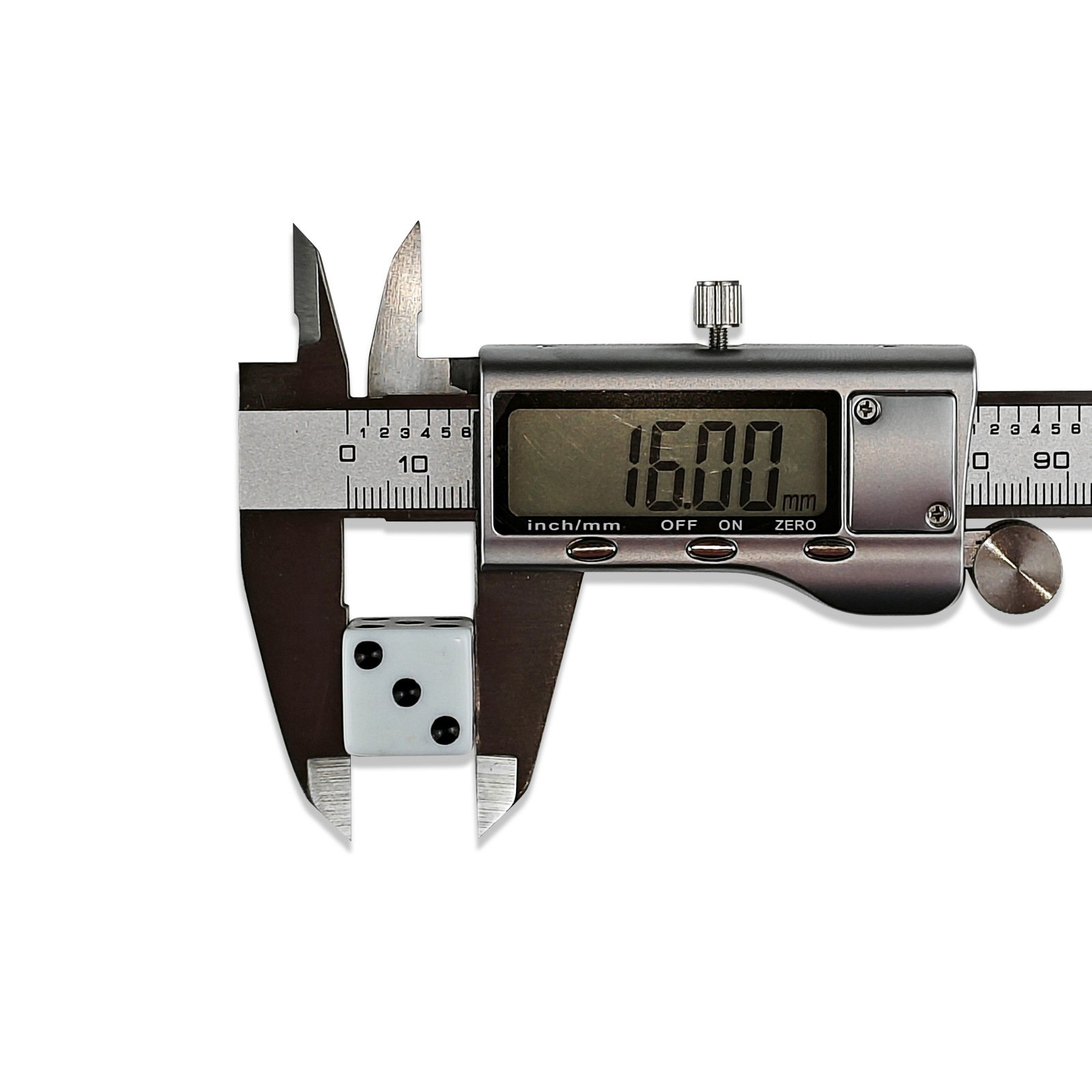 ลูกเต๋าเมลามีนอย่างดี Melamine Dice 16mm (มุมเหลี่ยม)