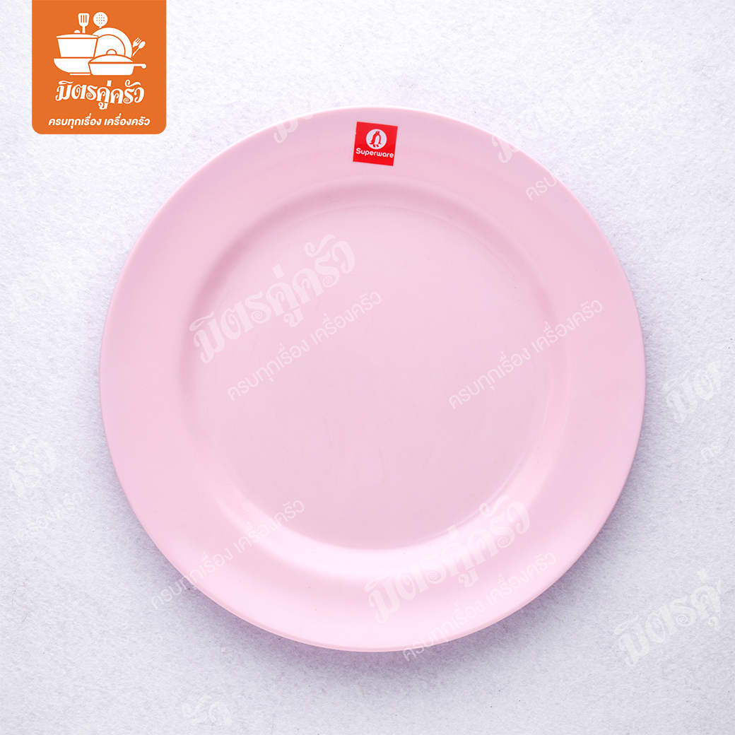 จานกลมทรงตื้น Superware P117-7.5 (ขนาด 7.5 นิ้ว)