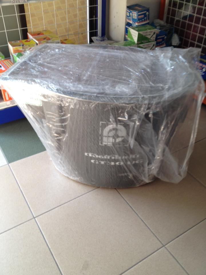 ถังดักไขมัน PP พีพี รุ่นฝังดิน GT-UG ขนาด 20-130 ลิตร ไฟเบอร์กลาส