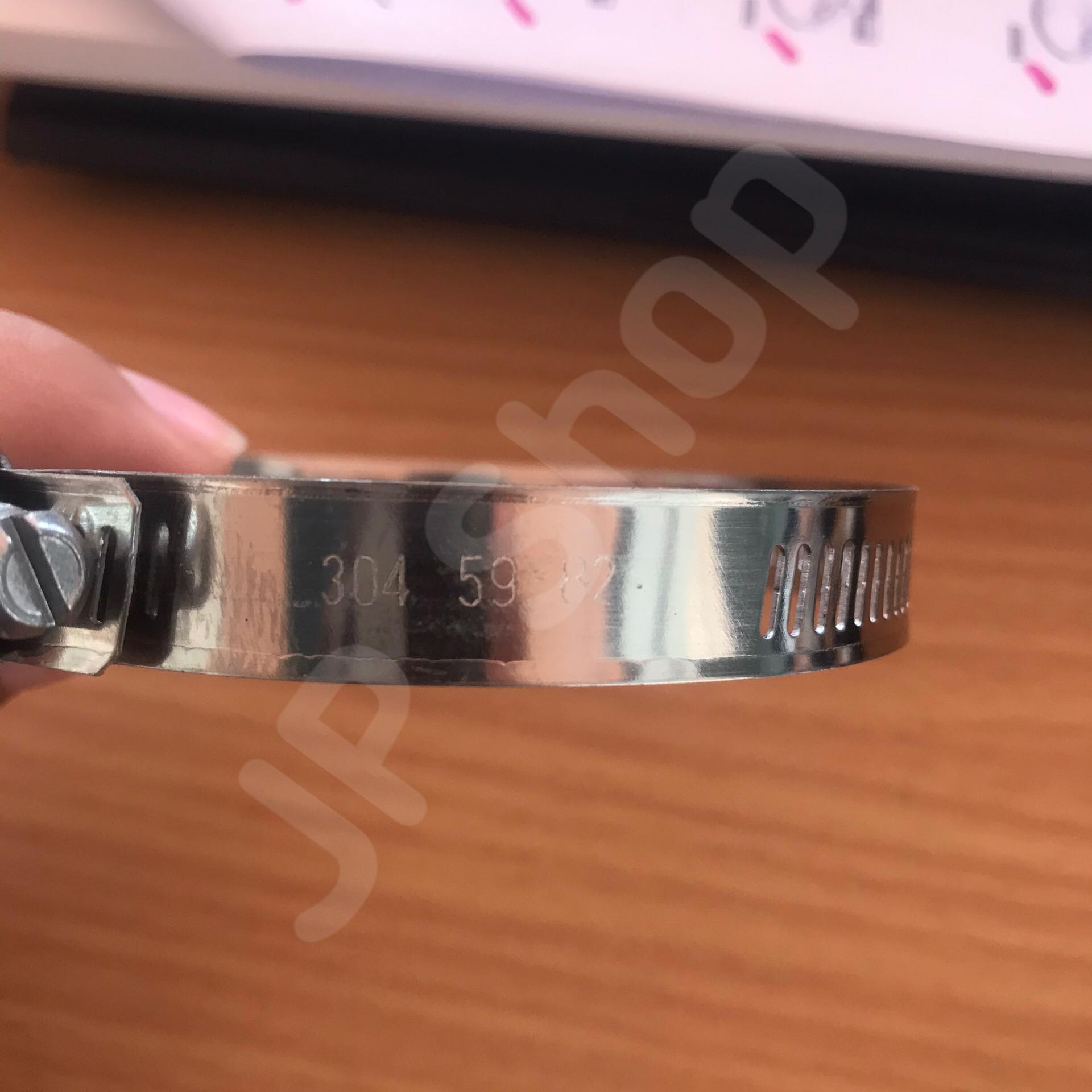 ปลอกรัด 59-82 (12 มม.) แคลมป์รัดท่อสแตนเลส 304 #5982