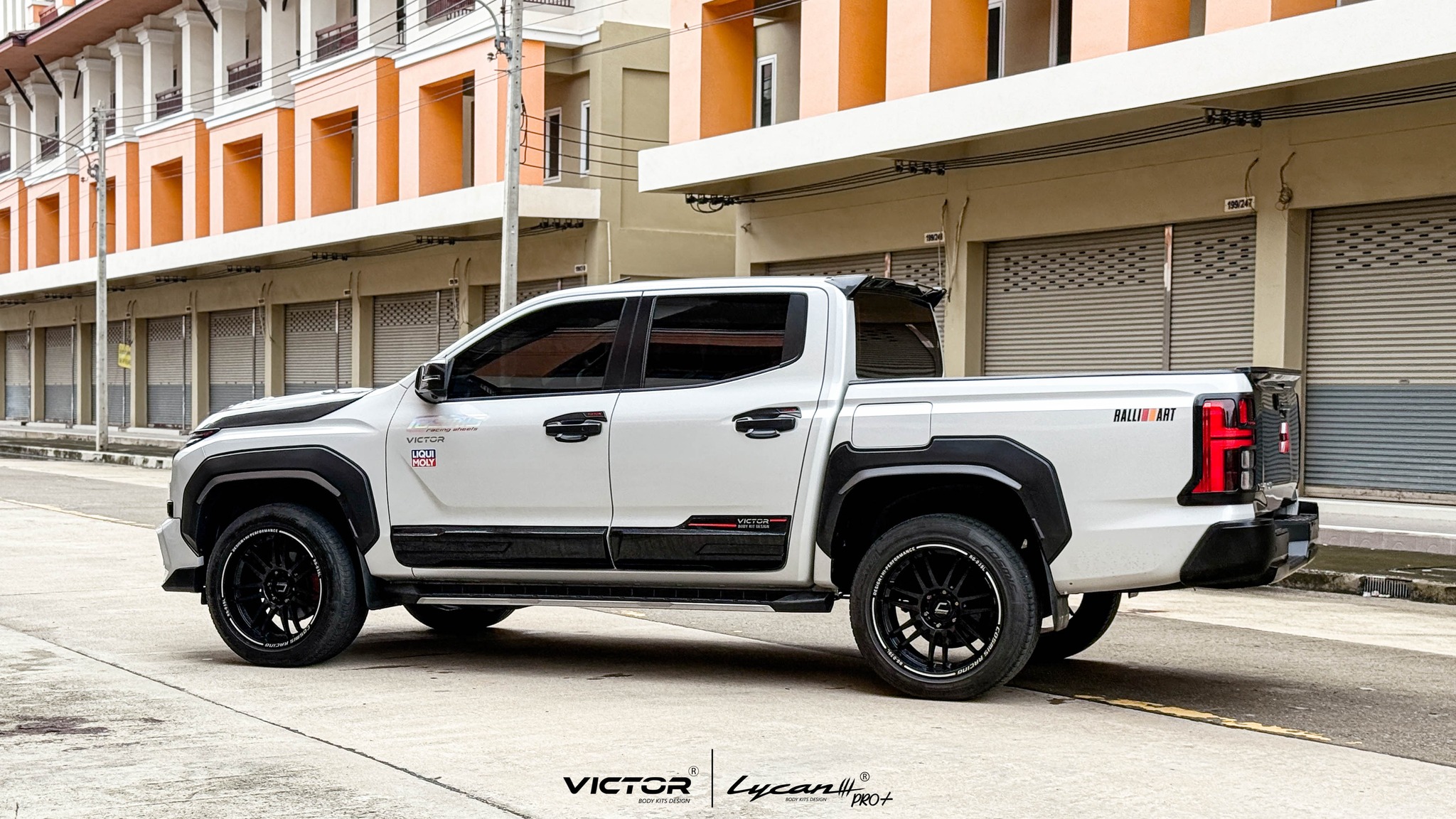 ชุดแต่ง ชุดสเกิร์ต MITSUBISHI TRIRON 2023 รุ่น VICTOR V.2