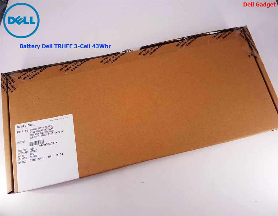Battery Dell Latitude 3450, 3550 แบตเตอรี่ TRHFF ของแท้รับประกันศูนย์ Dell Thailand On-site Service