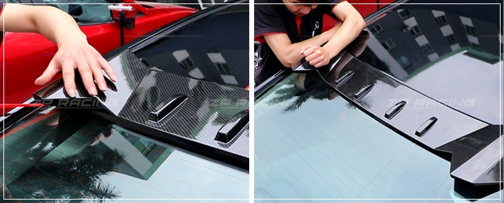 แก๊ปหลัง บังแดดกระจกหลัง Type R CIVIC FC