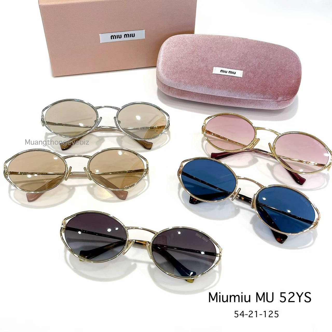 แว่นกันแดด MIUMIU LOGO MU52YS