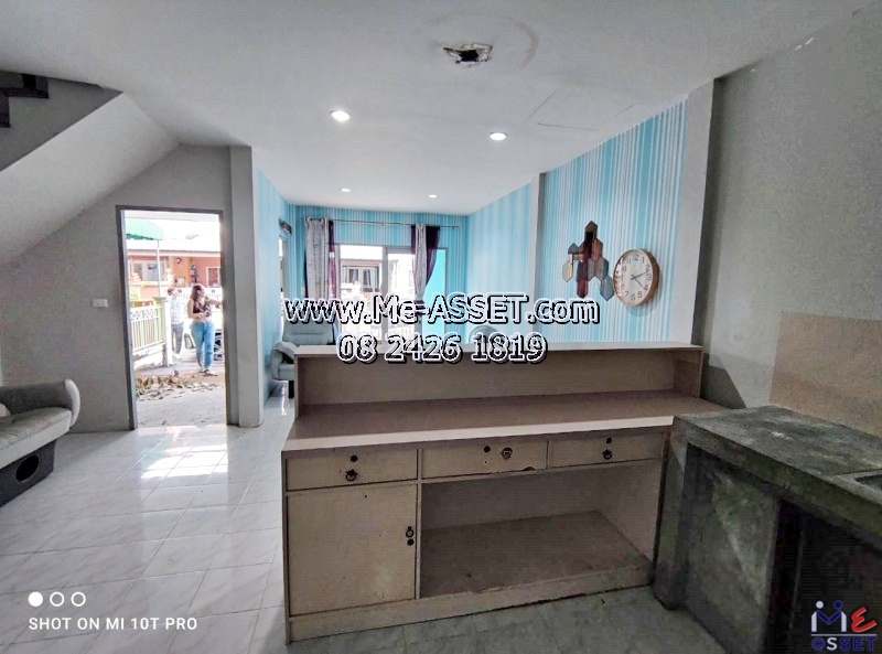 ขายทาวน์เฮ้าส์ ย่าน นิมิตใหม่ ลำลูกกา คลองหก บึงคำพร้อย : ม.บ้านฟ้าปิยรมย์ พฤกษ์วนา เฟส 6 : 2 ชั้น 19 ตร.วา