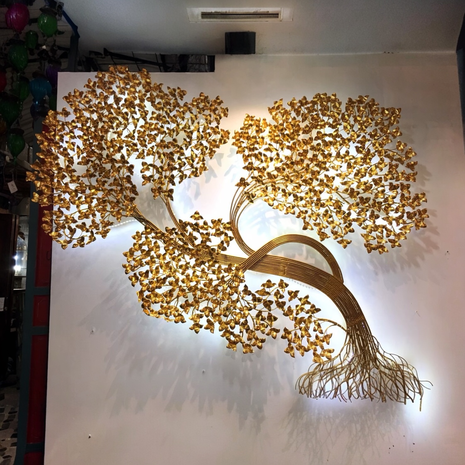 ต้นไทรเรียกทรัพย์กวักเงินล้าน (210x210 cm)