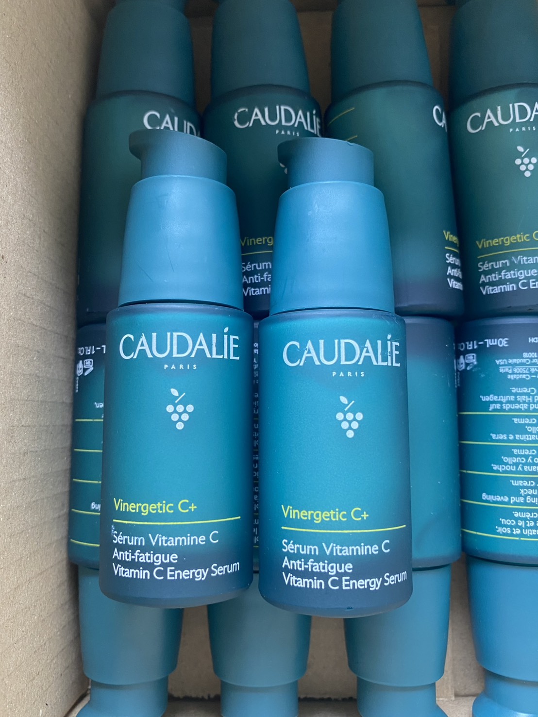 Caudalie Vinergetic C+ Vitamin C Energy Serum 30ml. เซรั่มวิตามินซีเข้มข้น (1ขวด)