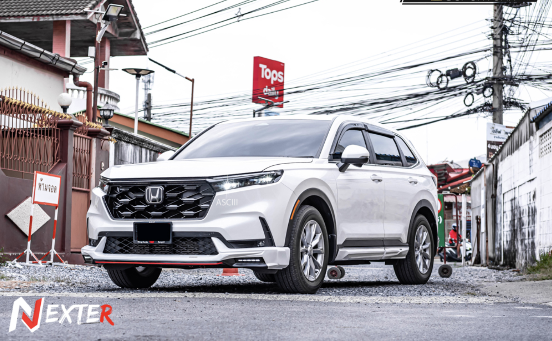 ชุดแต่ง ชุดสเกิร์ต Honda CR-V (G6) 2023-2026 รุ่น NEXTER V.1 (เฉพาะรุ่น EL,ES,RS)