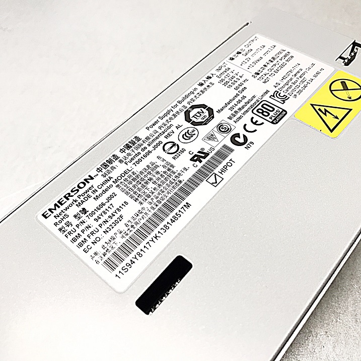 REF, IBM 94Y8117 94Y8118 sub 94Y8073, 94Y6667 [TorCompTH Thailand - ขาย จำหน่าย ราคา] IBM 900W 80 Plus High Efficiency Platinum Power Supply for x3550 M4, x3650 M4, x3500 M4, x3630 M4, x3750 M4