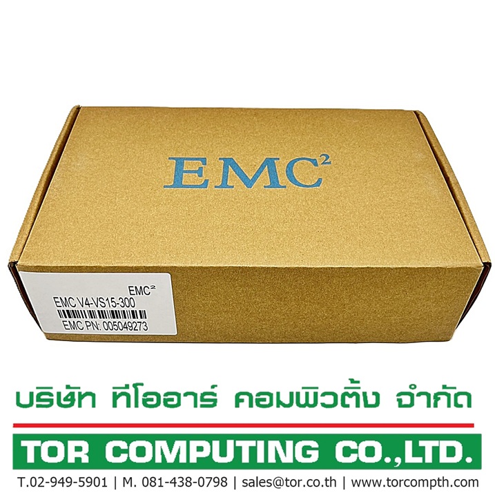 NEW EMC V4-VS15-300 [TorCompTH Thailand ขายจำหน่าย ราคา] EMC 300GB 15K 6G 3.5IN SAS HDD for VNX