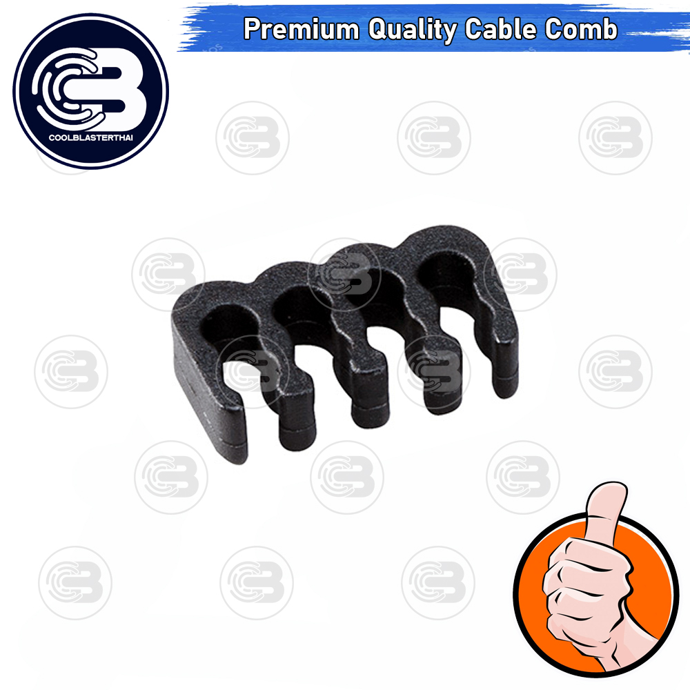 [CoolBlasterThai] 8 Pin ATX BLACK CABLE COMB/HOLDER