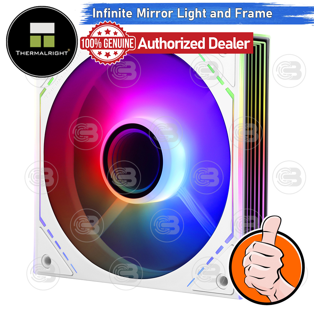 [CoolBlasterThai] Thermalright TL-M12W-S A-RGB Fan Case (size 120 mm.) ประกัน 3 ปี