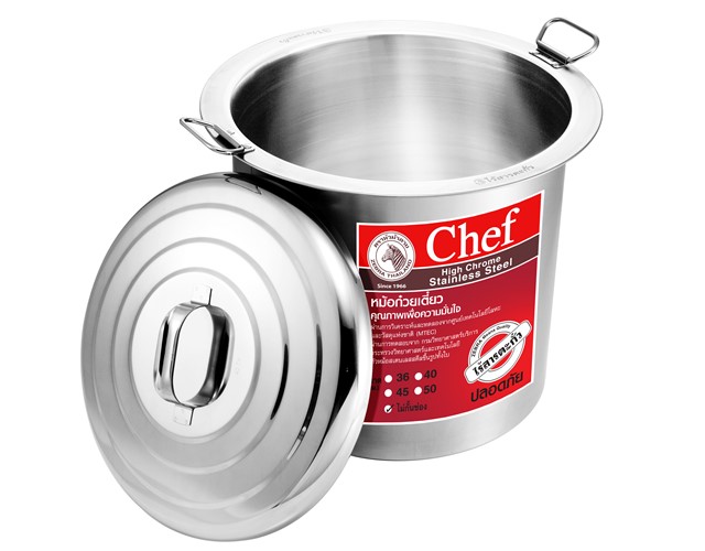 หม้อก๋วยเตี๋ยว 50 ซม. (1 ช่อง) No.272500 - ตราหัวม้าลาย