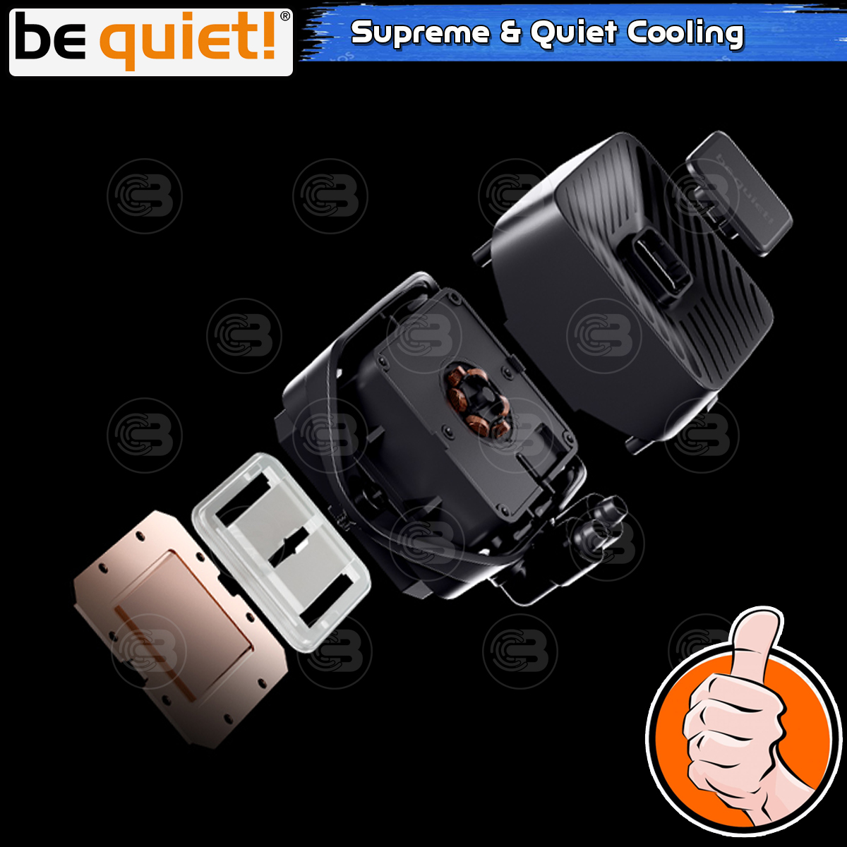 [CoolBlasterThai] Be Quiet Pure Loop 3 360 AIO Water Cooling CPU Cooler (AM5/LGA1851 Ready) (BW022) ประกัน 3 ปี สำเนา
