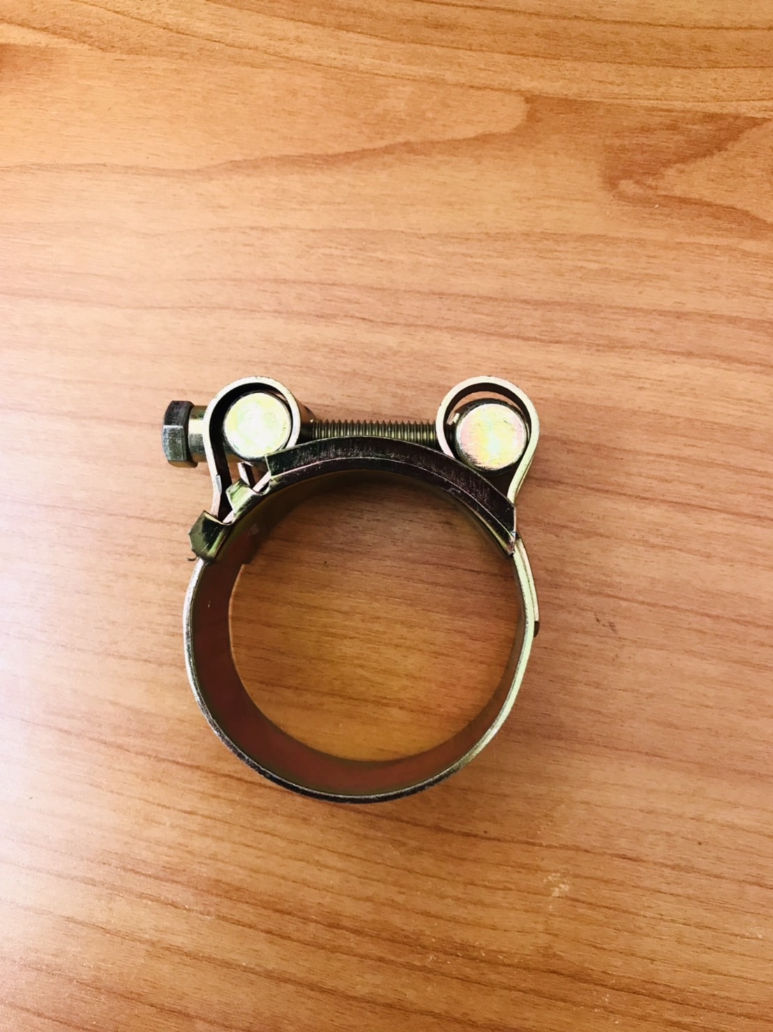 เข็มขัดรัดท่อชุบซิงค์ ปลอกรัดชุบซิงค์ 44-47 มม.#4447