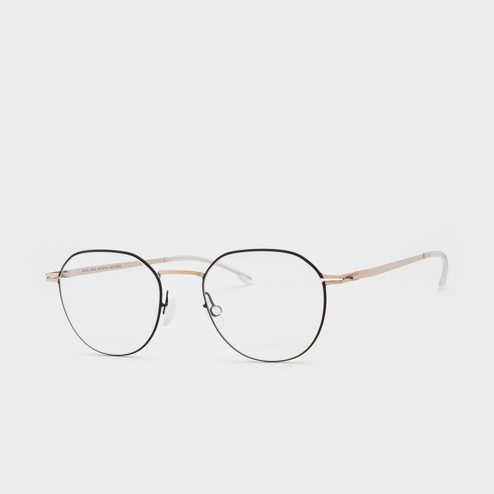 แว่นตา Mykita YNGVE C285 Champagne Gold Dark Brown 48