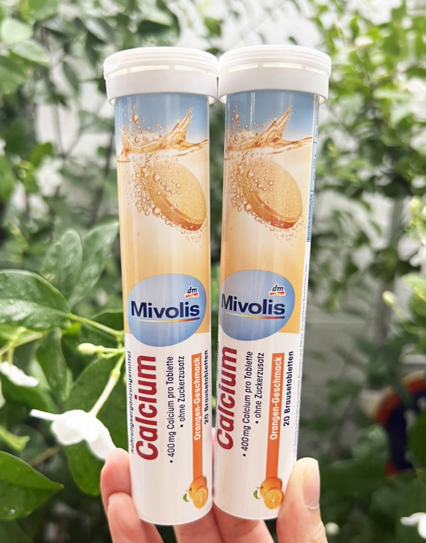 Das gensunde plus ฝาสีขาว สูตร Calcium 400mg. แคลเซียมเม็ดฟู่ นำเข้าจากเยอรมันนี