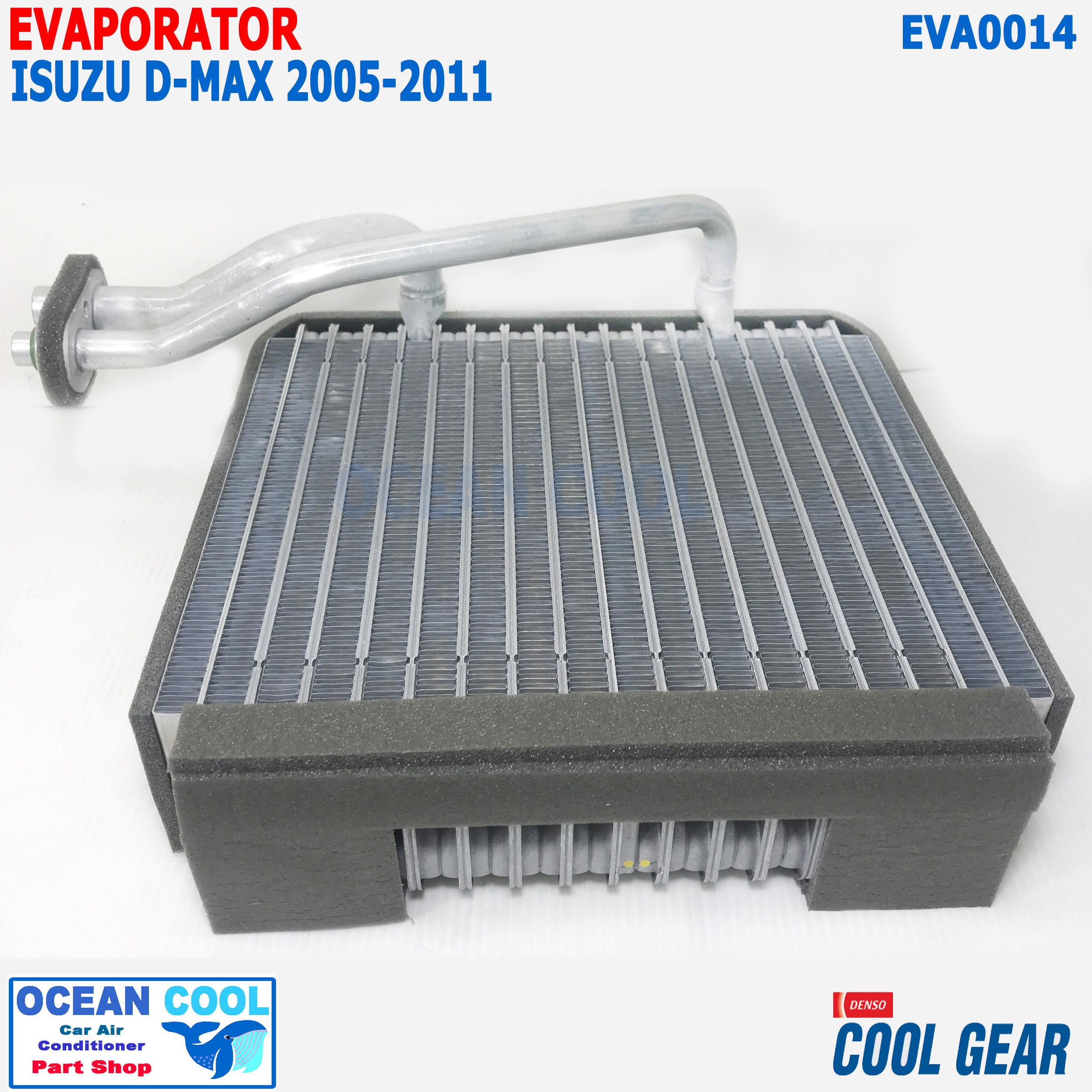คอยล์เย็น อีซุซุ ดีแม็ก 2005 - 2010 เชฟโรเล็ต โคโลราโด EVA0014 EVAPORATOR For Isuzu D-MAX chevrolet COLORADO COOL GEAR DI447610-17404W ตู้แอร์ คอยเย็น ดีแม็ก ดีแมค dmax