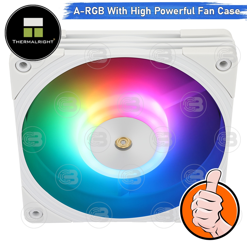 [CoolBlasterThai] Thermalright TL-B12W-S A-RGB Static Pressure Fan Case (size 120 mm.) ประกัน 3 ปี