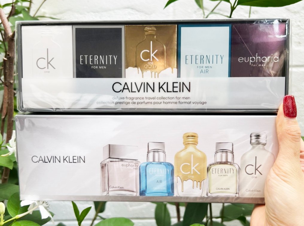 เซตทดลอง 5 ชิ้น - Calvin Klein Miniatures For Men Travel Collection