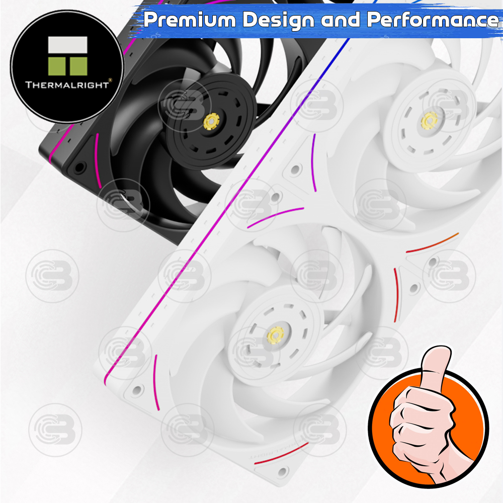 [CoolBlasterThai] Thermalright Wonder Vision 360 UB ARGB WHITE AIO Liquid CPU Cooler (AM5/LGA1851 Ready) ประกัน 6 ปี