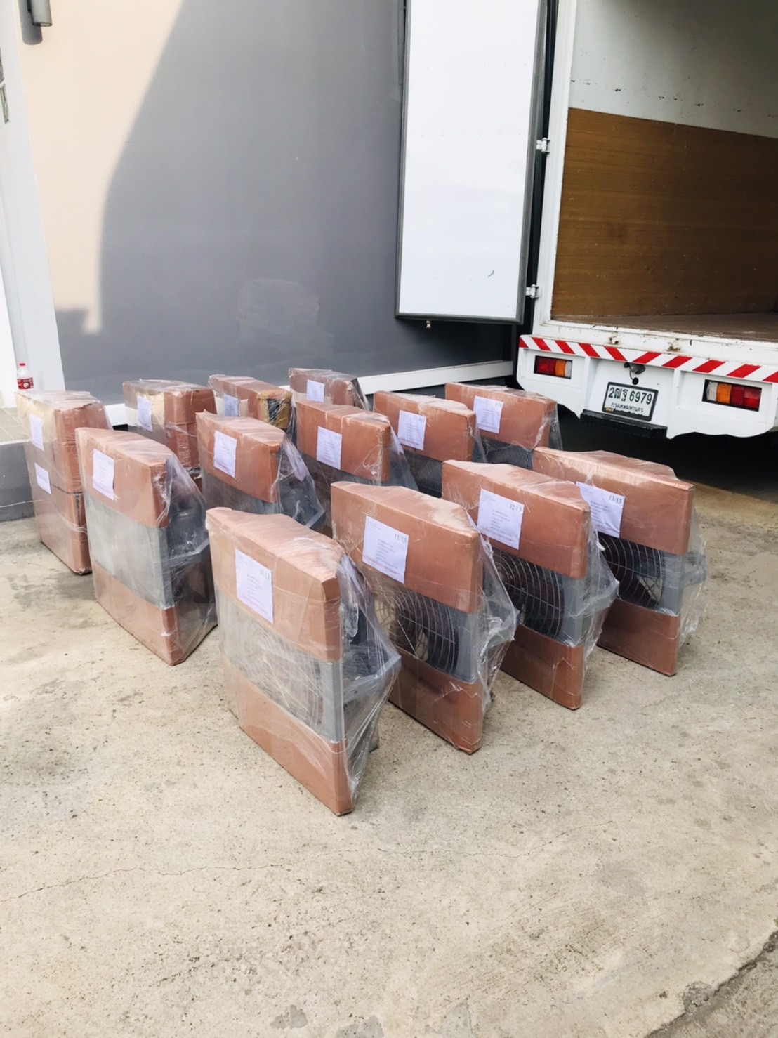 พัดลมอุตสาหกรรม Nature, ตะแกรงหน้าหลัง IF-16 16 นิ้ว