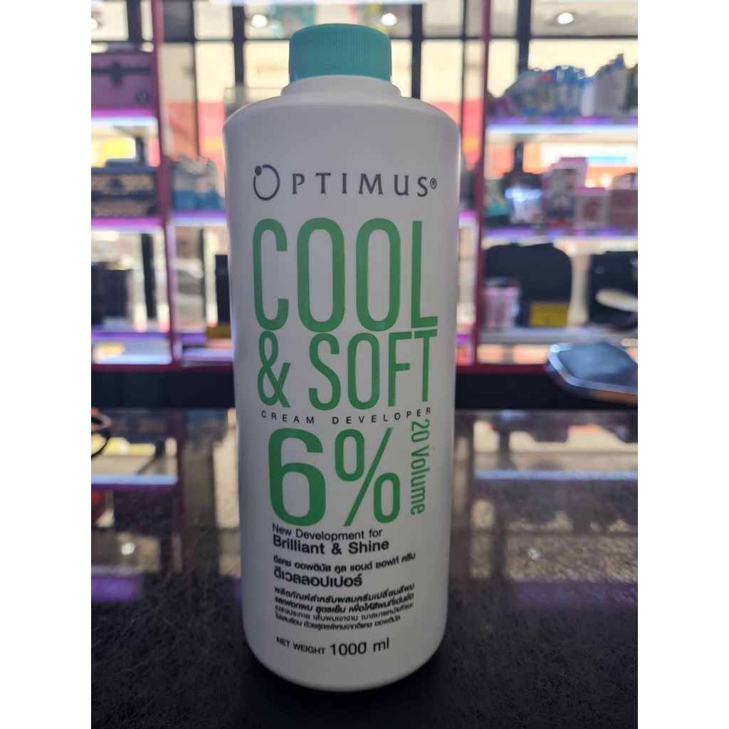 แท้พร้อมส่ง○ DCASH Optimus Cool & Soft Cream Developer ผลิตภัณฑ์สำหรับผสมครีมเปลียนสีผมและฟอก สูตรเย็น