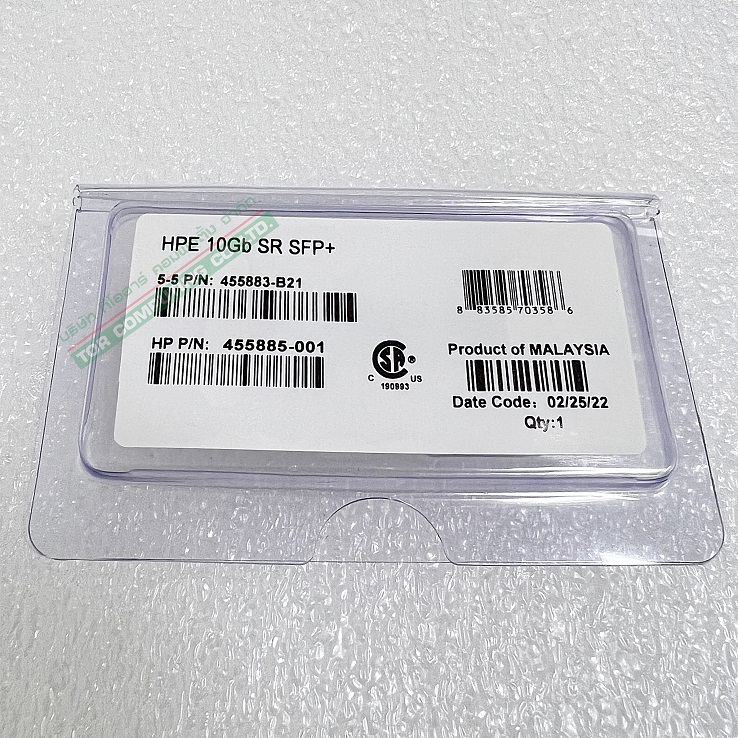 HP 455883-B21 455885-001 456096-001 [TorCompTH ขาย จำหน่าย ราคา] HP 10Gb SR SFP+ Module