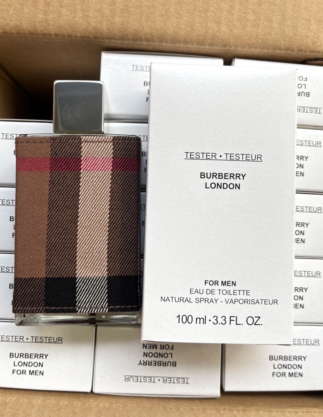 Burberry London Men Eau de Toilette 100ml. กล่องเทสเตอร์ ของแท้