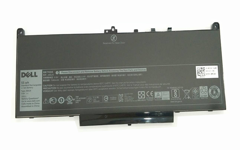 Battery Dell Latitude E7270 E7470 แท้ 55Whr แบตเตอรี่ Dell E7270 แบตเตอรี่ Dell E7470 แบตเตอรี่โน๊ตบุ๊ค Dell แท้ ลด ราคา พิเศษ รับประกันกับศูนย์ Dell Thailand