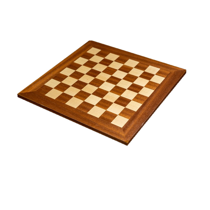 Sapele & Maple Wooden Chess Board กระดานหมากรุกสากลไม้Sapele