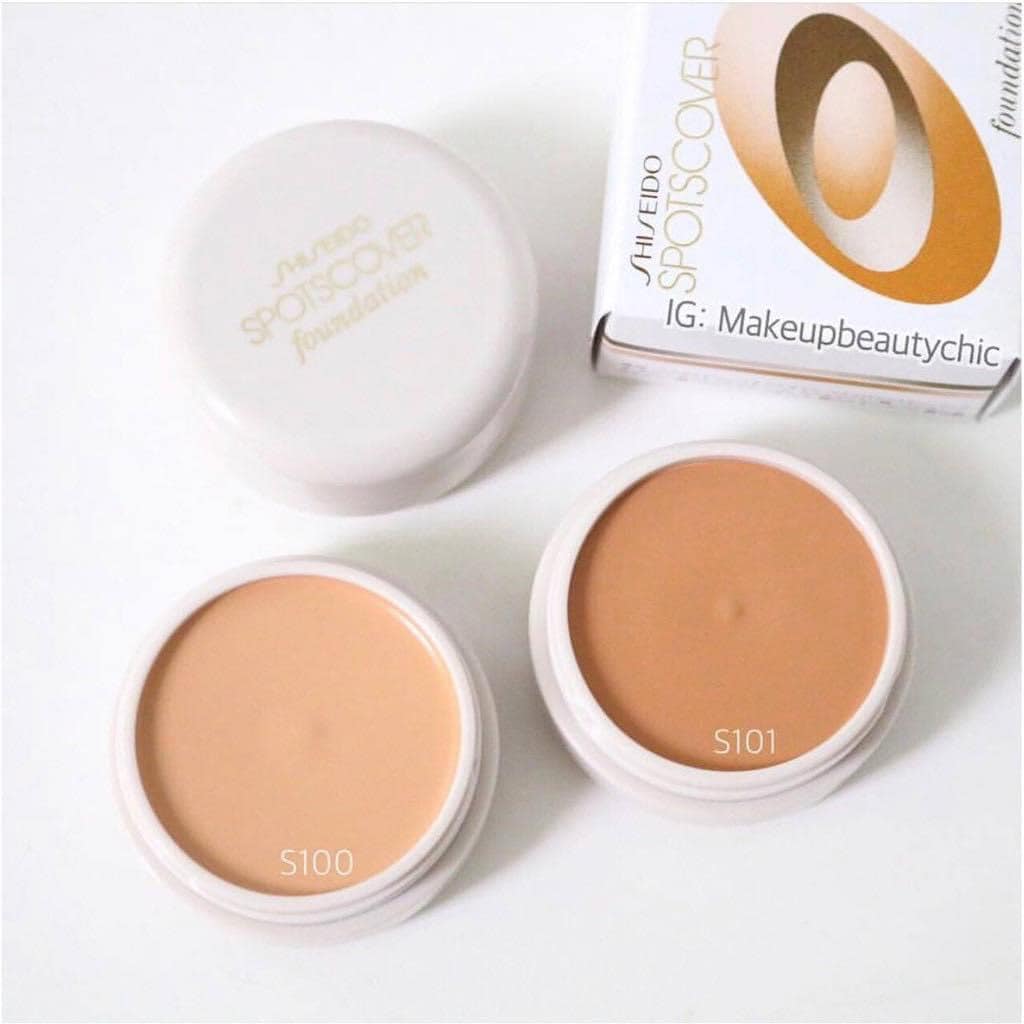 รองพื้น Shiseido Spots Cover Foundation 20g. ของแท้