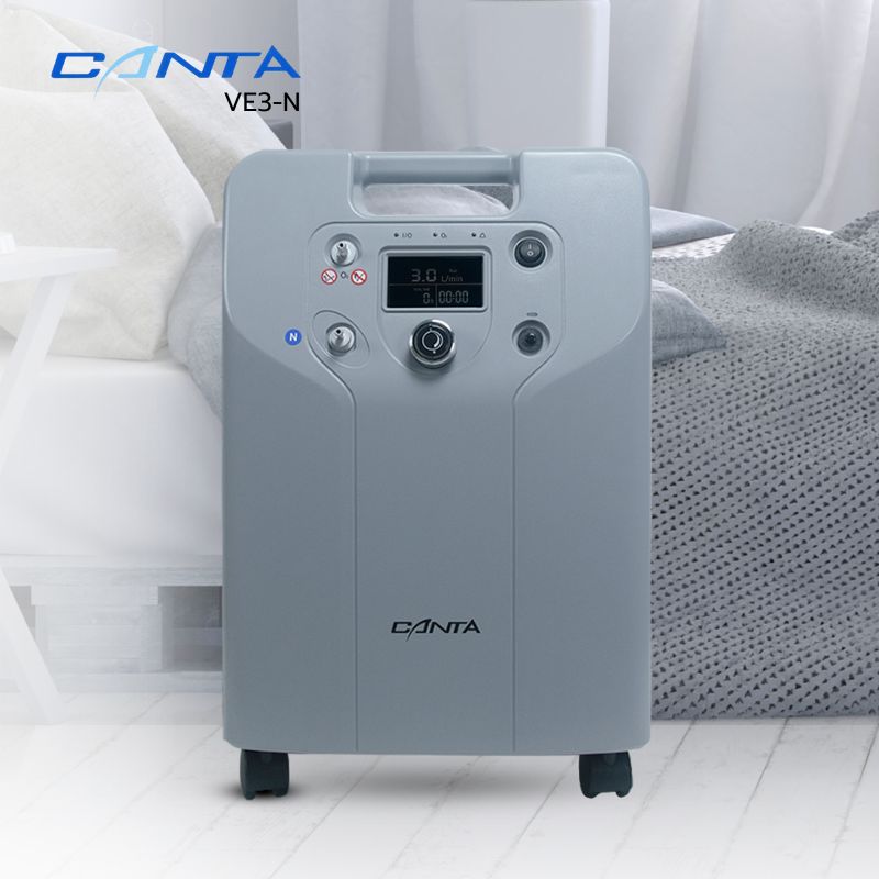 เครื่องผลิตออกซิเจน ขนาด 3 ลิตร Canta รุ่น VE3-N ประกันศูนย์ไทย 3 ปี