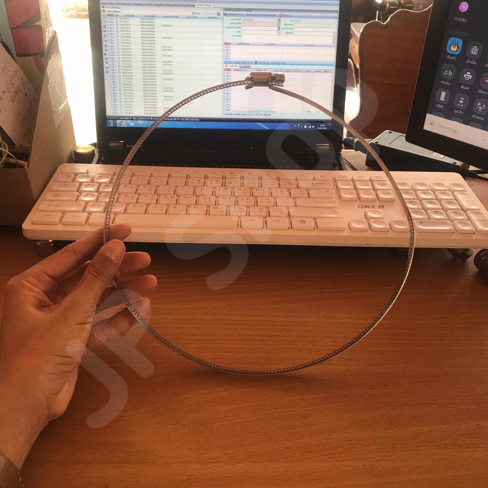 ปลอกรัด 194-216 (12 มม.) แคลมป์รัดท่อสแตนเลส 304 #194216