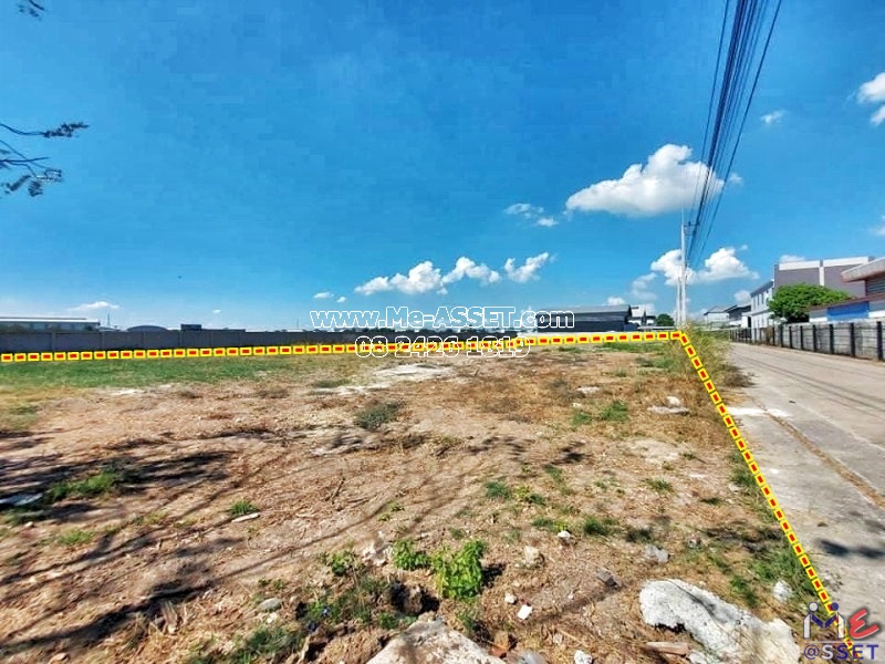 ขายที่ดินถมแล้ว ติดถนน ย่าน บ้านคลอง หน้าไม้ ลาดหลุมแก้ว ปทุมธานี : ใกล้ อบต.หน้าไม้ : 200 ตารางวา มี 6 แปลงติดกัน