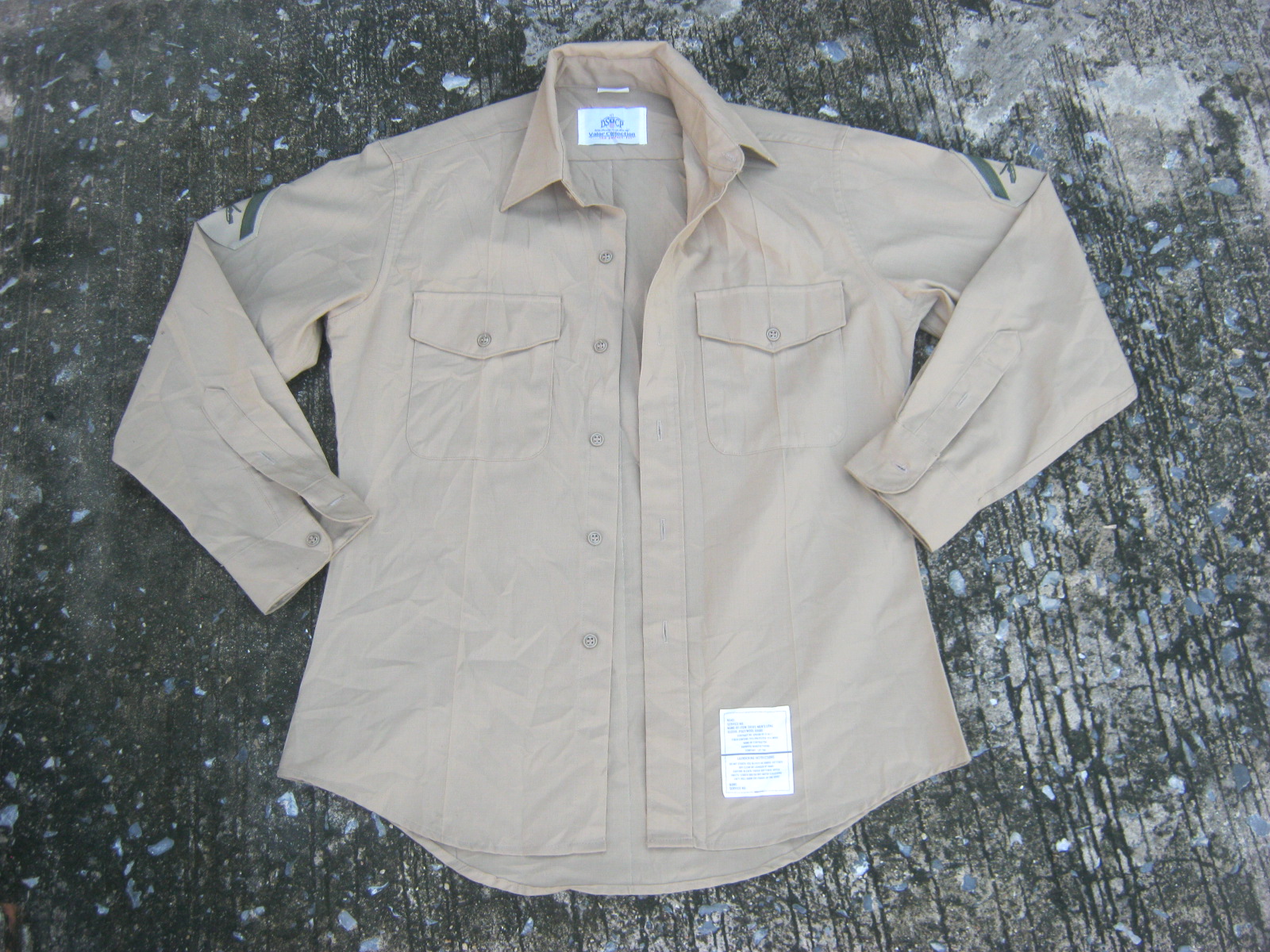 เสื้อทหารสหรัฐ USMC แขนยาว