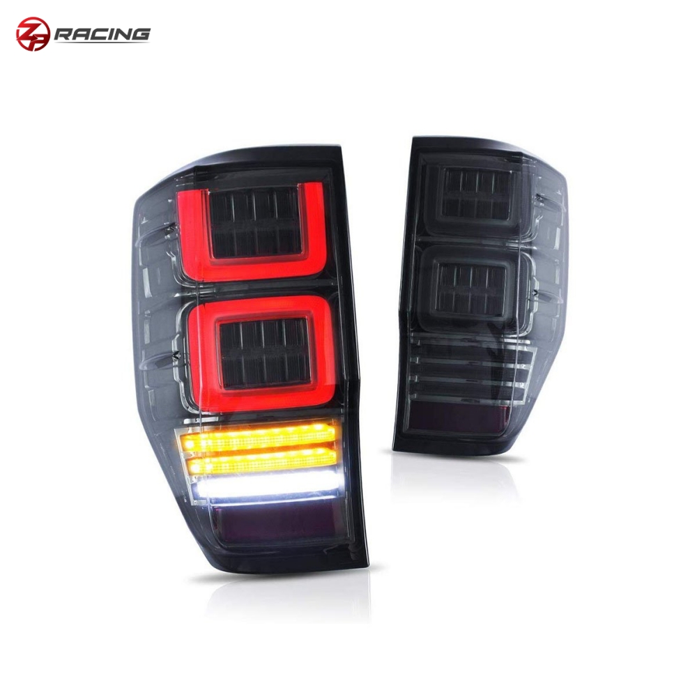 ไฟท้ายโ คมไฟท้ายฟอร์ด Ford Ranger แบบ Full LED VLAND แท้ รุ่นโคมดำ รับประกัน 1 ปี