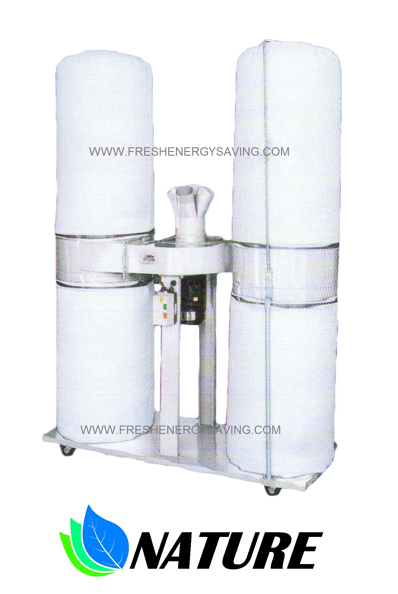 Nature, Dust Collector, (โบลเวอร์ดูดฝุ่น), รุ่น 102T 3HP,