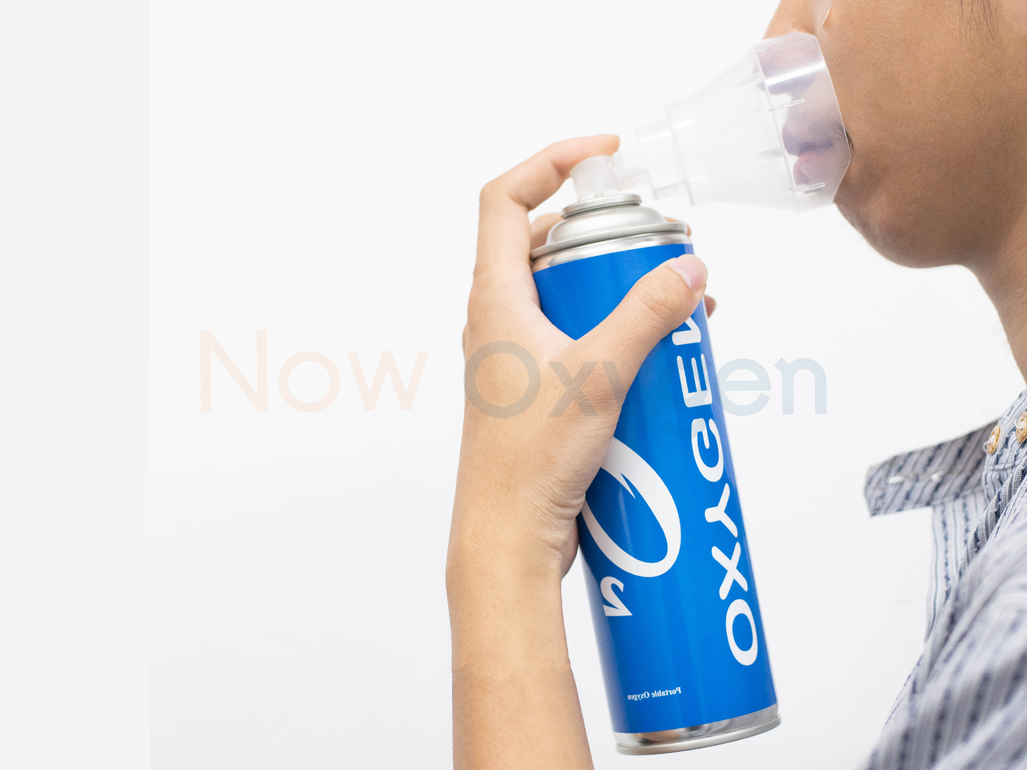 ออกซิเจนกระป๋อง Laven 8000ml (ออกซิเจนบริสุทธิ์ 95%)