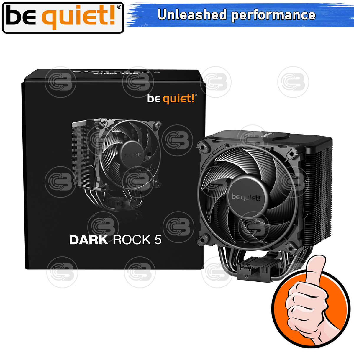[CoolBlasterThai] Be Quiet Dark Rock 5 Heat Sink CPU Cooler (AM5/LGA1851 Ready) (BK035) ประกัน 3 ปี
